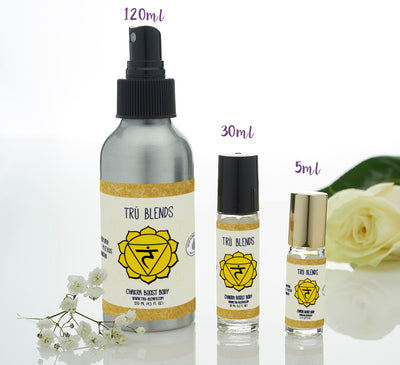 Solar Plexus Chakra Boost Body in 5ml or 120ml Spray