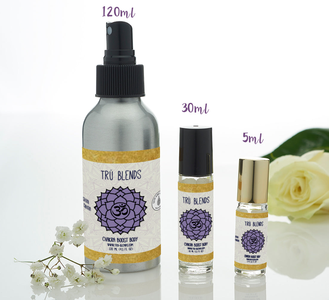 Crown Chakra Boost Body in 5ml or 120ml Spray